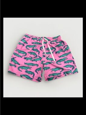 Chubbies The Glades 5.5" Classic Swim Trunks Pink Mens Sz. Medium